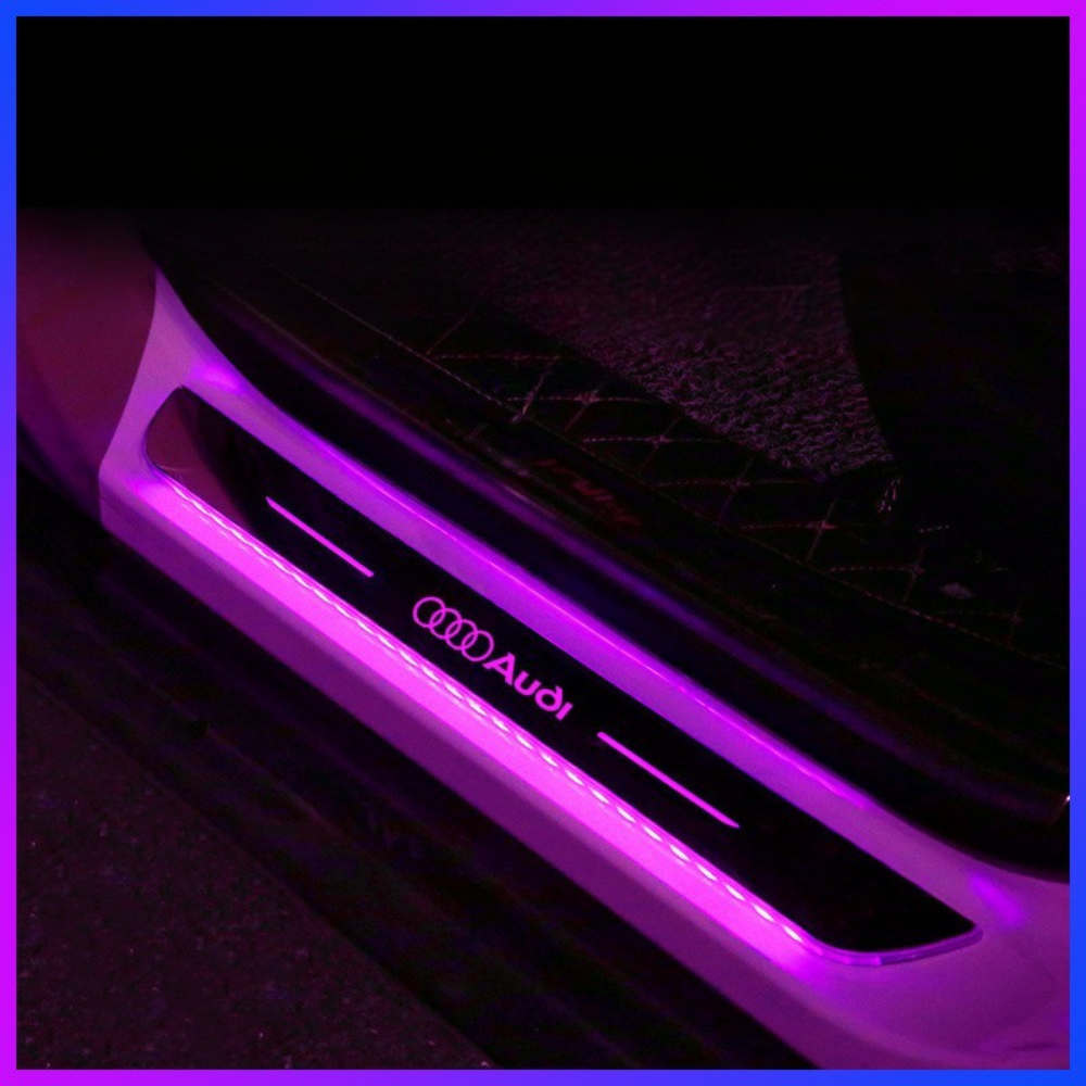 Set de 2 seuils de porte LED