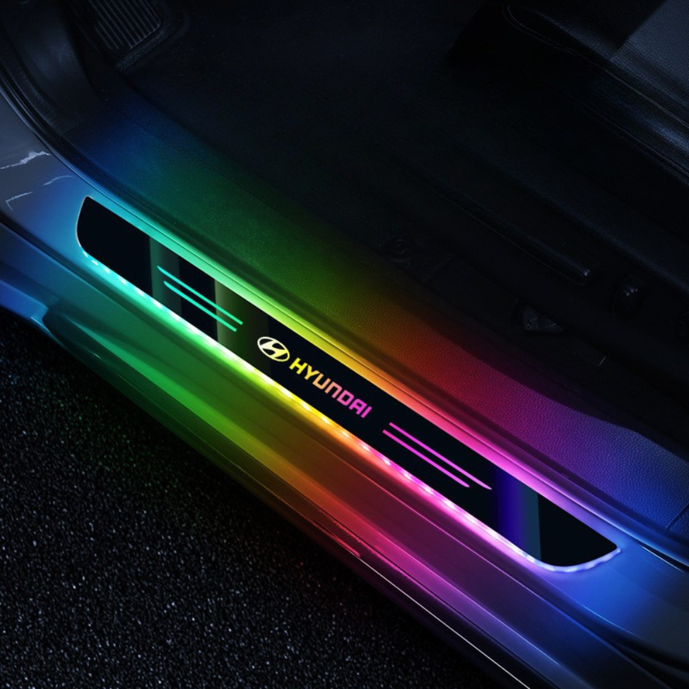 Set de 2 seuils de porte LED