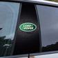 2x Autocollants pour vitre de voiture avec logo