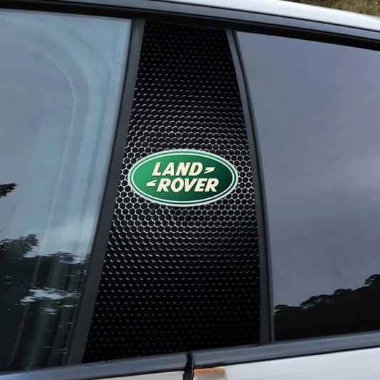 2x Autocollants pour vitre de voiture avec logo