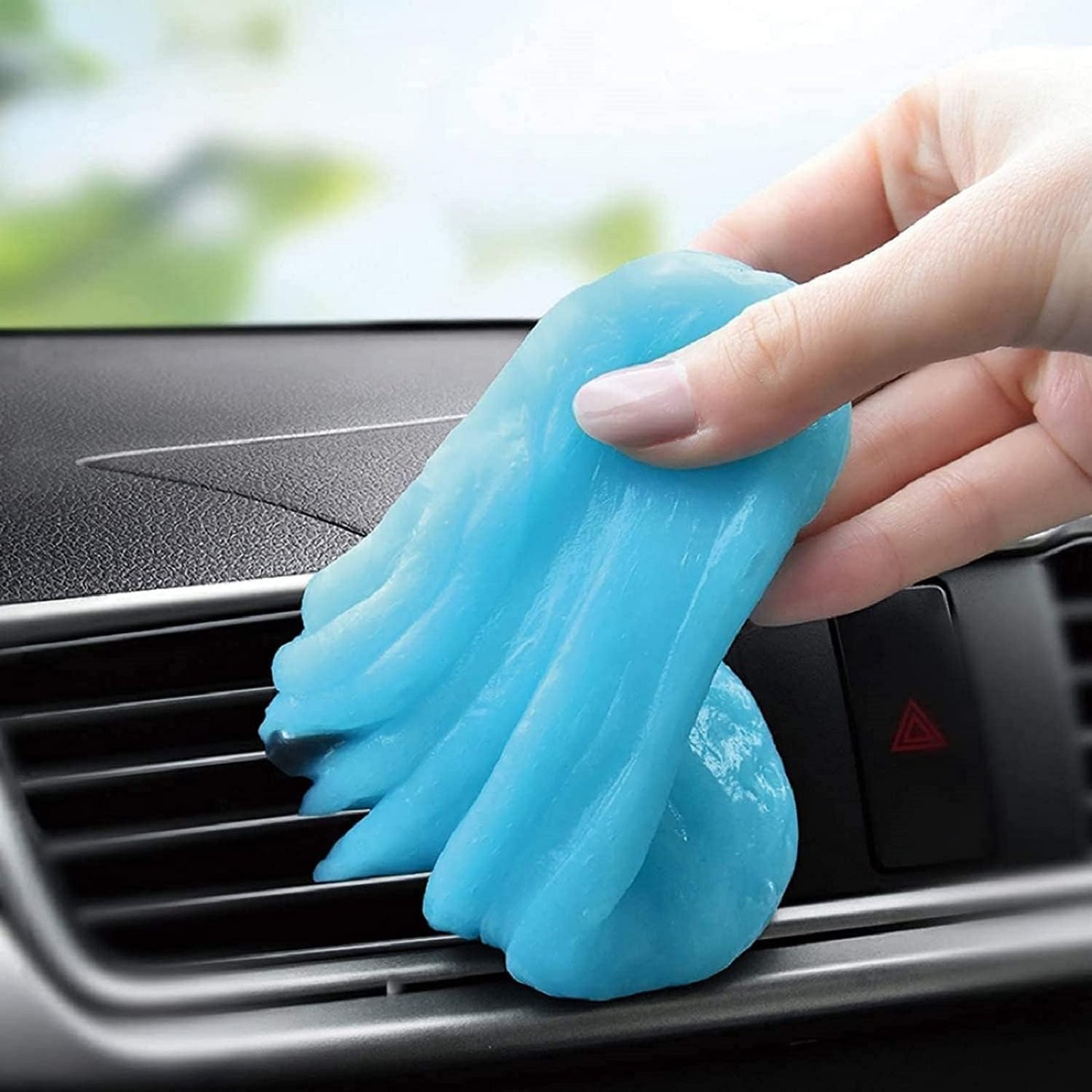 Gel nettoyant pour intérieur de voiture – Éliminateur de poussière réutilisable