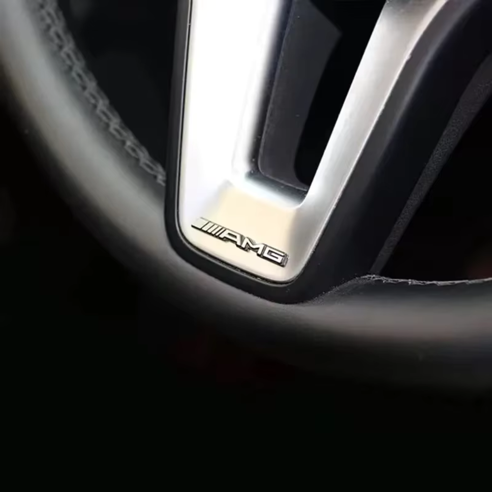 Pack de 4 – Autocollants Décoratifs 3D pour Voiture