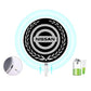 Logo LED rechargeable pour voiture - Effet néon