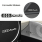 Pack de 4 – Autocollants Décoratifs 3D pour Voiture