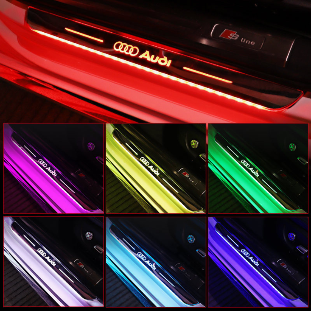 Set de 2 seuils de porte LED