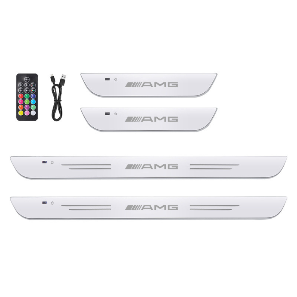 Set de 2 seuils de porte LED