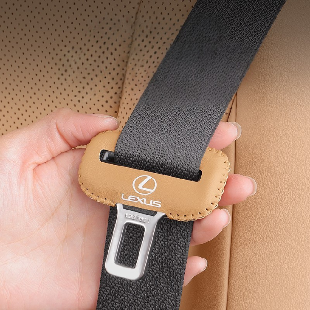 Set de 2 protections pour boucle de ceinture de sécurité