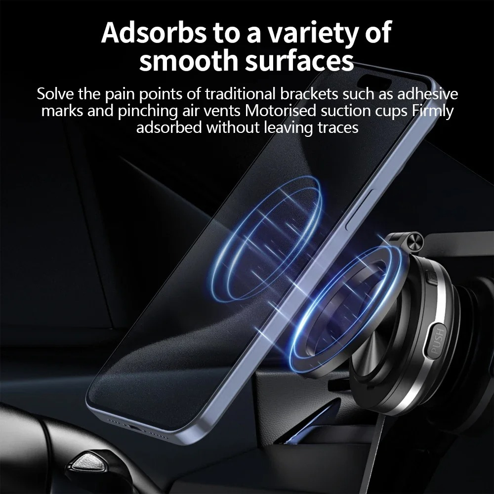 Support magnétique pour téléphone de voiture
