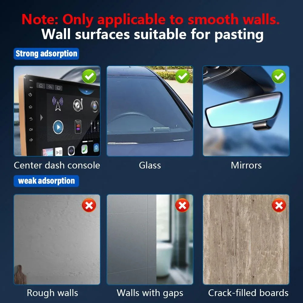 Support magnétique pour téléphone de voiture