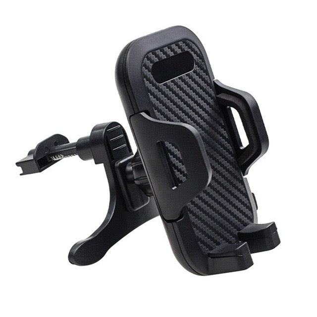 Support pour téléphone de voiture avec ventouse + adaptateur de sortie d'air gratuit