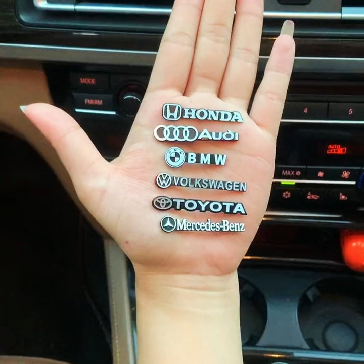 Pack de 4 – Autocollants Décoratifs 3D pour Voiture